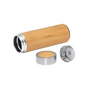 GARRAFA TÉRMICA DE BAMBU. NATUREL