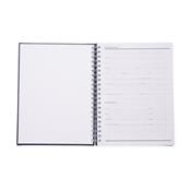 Caderno de Couro Sintético 28X22 CM