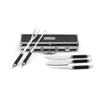 Kit Churrasco/ Estojo De Alumínio