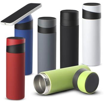 Garrafa Térmica Apoio para Celular