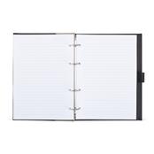 Caderno Fichário de Couro Sintético