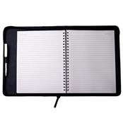 Pasta Caderno de Couro Sintético