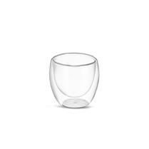 Copo Vidro Parede Dupla 160ml