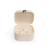 Porta-Joias com Espelho 3 compartimentos