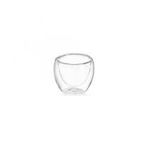 Copo Vidro Parede Dupla 80ml