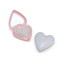 Escova com Espelho coração