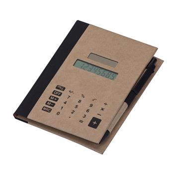 Bloco De Anotações Com Autoadesivos E Calculadora