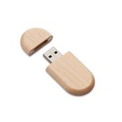 Pen Drive Ecológico Bambu Oval