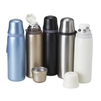 Garrafa Térmica Inox 850ml com Alça Emborrachada