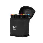 Kit Canetas Marcadoras Pontas Duplas 36 Cores