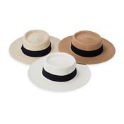 Chapéu de Palha c/ Aba Ondulada