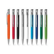 Esferográfica em Alumínio com Escrita em Azul