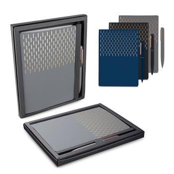 Kit Escritório A5 Capa em PU e Caneta Metalica