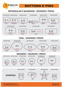 Botton Resinados Vários tamanhos